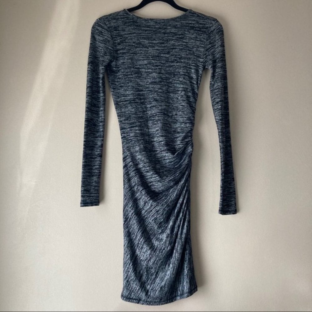 rag & bone/JEAN Twist Long Sleeve Sheath Cocktail Dress - Picture 6 of 7